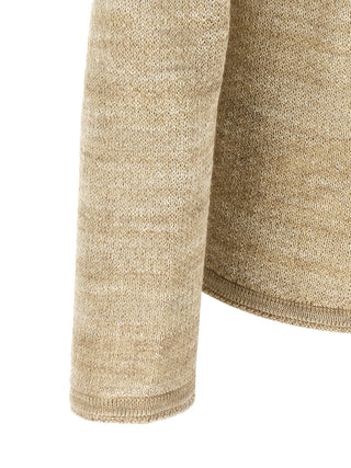 Roberto Collina Beige Cotton Cardigan