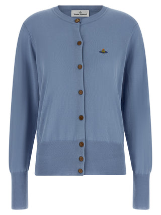 Vivienne Westwood Blue Cotton Cardigan
