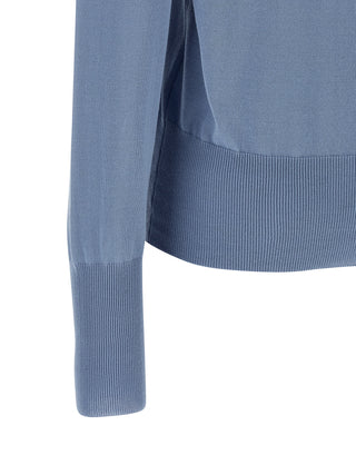 Vivienne Westwood Blue Cotton Cardigan
