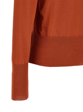 Vivienne Westwood Orange Cotton Cardigan