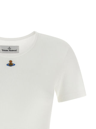 Vivienne Westwood White Cotton Bodysuit