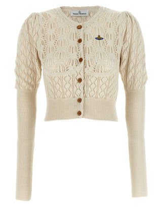 Vivienne Westwood Beige Cotton Cardigan