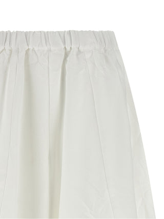 Comme Des Garçons White Polyester Casual Pants