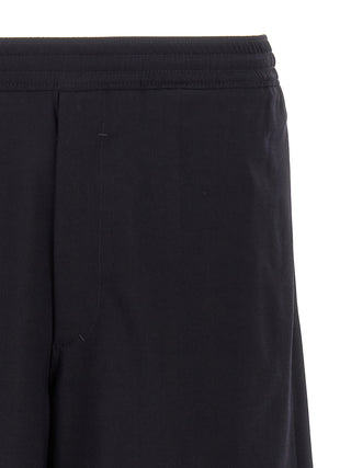 Givenchy Blue Elastane Bermuda Shorts