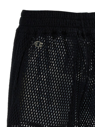 Rick Owens Black Cotton Bermuda Shorts