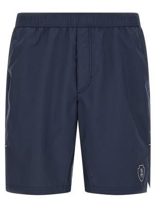 Brunello Cucinelli Blue Polyester Bermuda Shorts