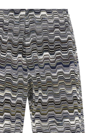 Missoni Bicolor Cotton Bermuda Shorts