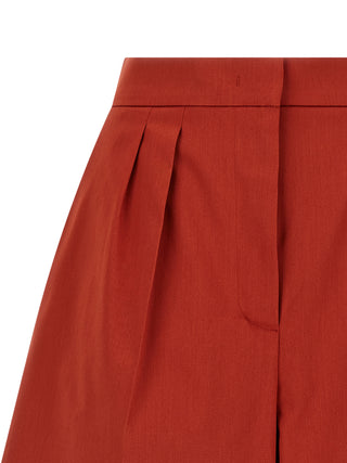 Max Mara Multicolor Cotton Bermuda Shorts