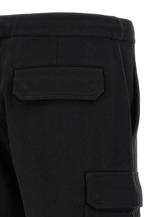 Brunello Cucinelli Black Cotton Bermuda Shorts