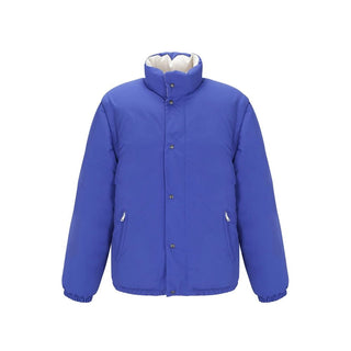 Gucci Blue Polyamide Coat