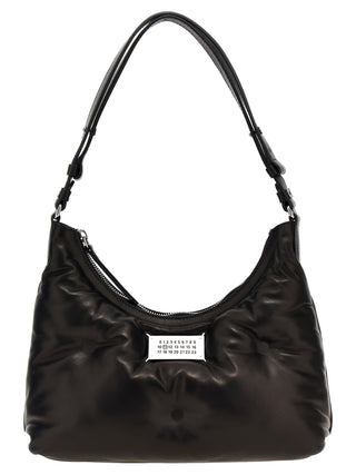Maison Margiela Black Lamb Leather Shoulder Bag