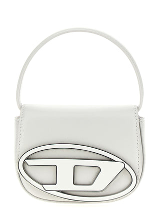 Diesel White Cowhide Handbag
