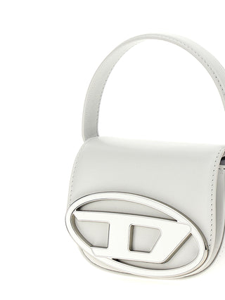 Diesel White Cowhide Handbag
