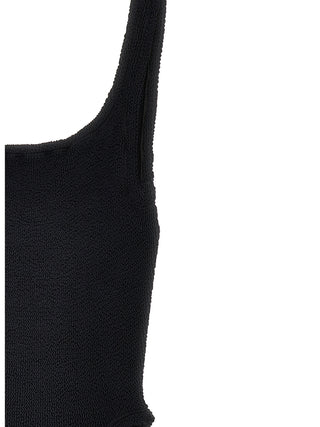 Hunza G Black Polyamide One-Piece Swimsuit