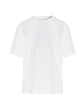 Khaite White Cotton T-Shirt