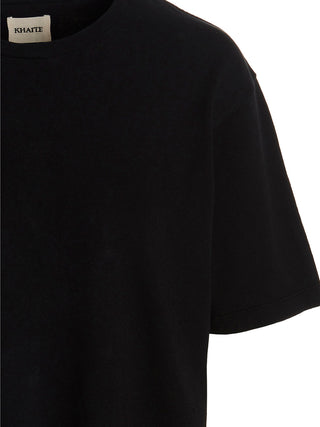 Khaite Black Cotton T-Shirt