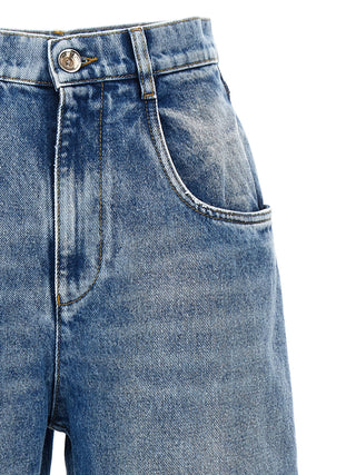 Maison Margiela Blue Cotton Straight-Leg Jeans