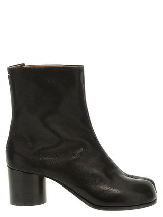Maison Margiela Black Napa Leather / Calf Ankle Boots