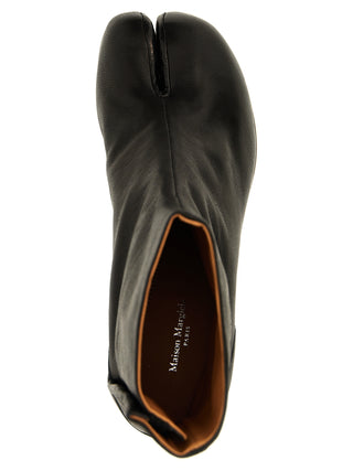 Maison Margiela Black Napa Leather / Calf Ankle Boots