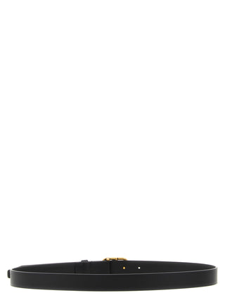 Balenciaga BB Thin Leather Belt