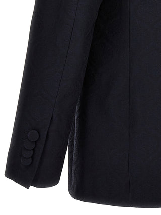Etro Blue Cotton Blazer