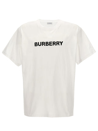 Burberry White Cotton T-Shirt