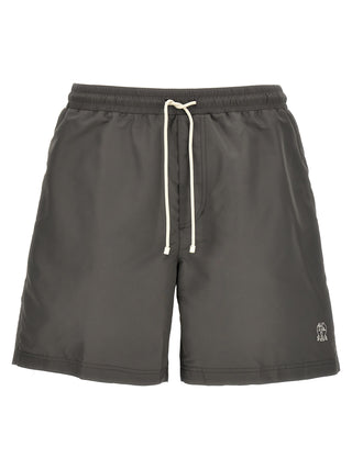 Brunello Cucinelli Gray Polyester Sportswear