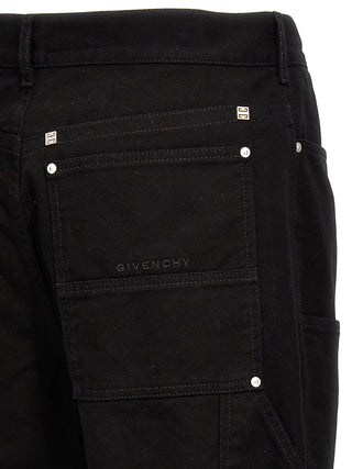 Givenchy Black Cotton Jeans Denim