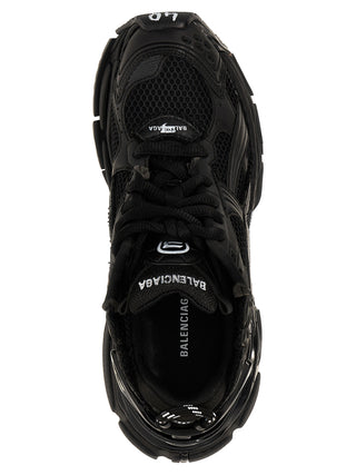 Balenciaga Black Polyester Athletic Sneakers