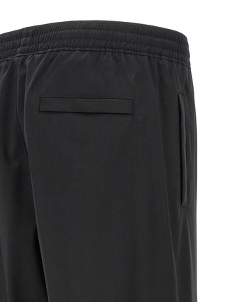 Givenchy Black Virgin Wool Casual Pants