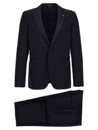 Tagliatore Blue Virgin Wool Blazer