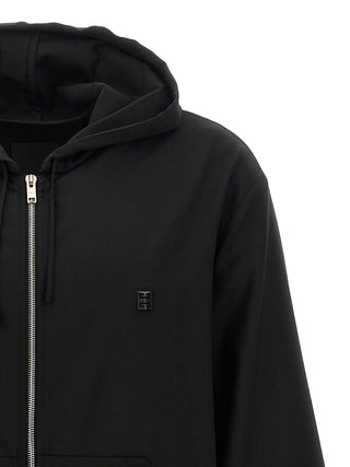 Givenchy Black Virgin Wool Sweatshirt