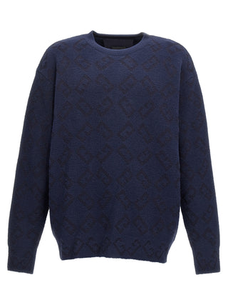 Givenchy Blue Wool Cardigan