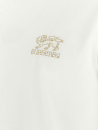 Burberry White Cotton T-Shirt