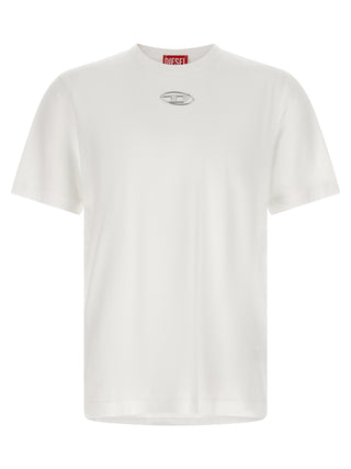 Diesel White Cotton T-Shirt