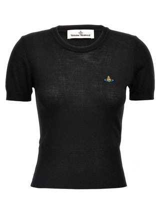 Vivienne Westwood Black Wool T-Shirt