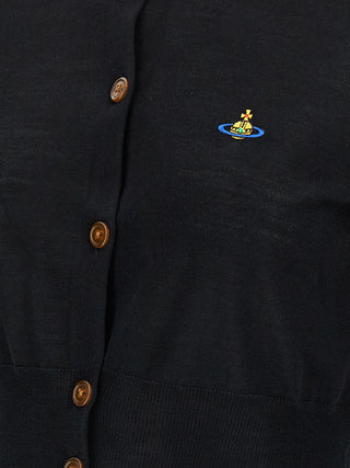Vivienne Westwood Black Wool Cardigan