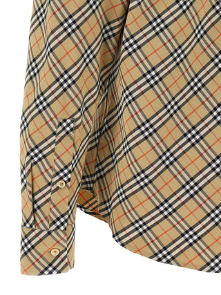 Burberry Beige Cotton Blouse