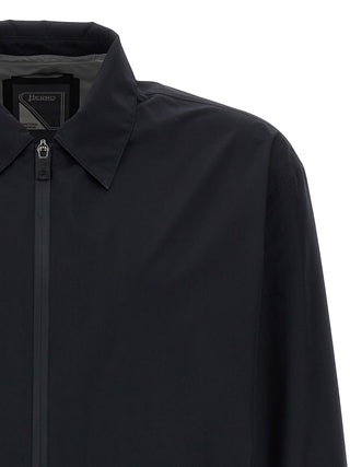 Herno Black Polyester Shell Jacket