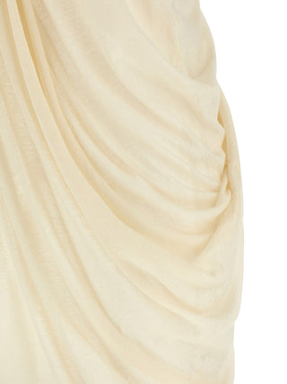 Rick Owens Beige Cotton Casual Dress