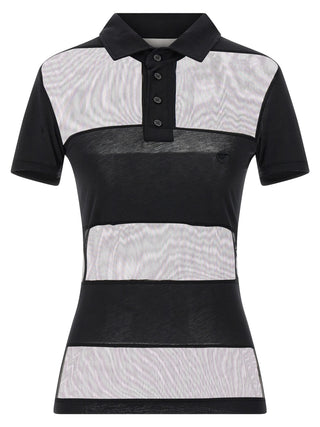 Coperni Black Cotton Polo Shirt