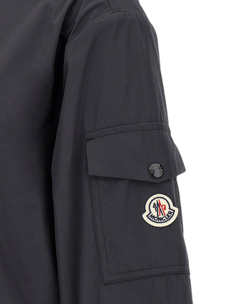 Moncler Black Polyester Shell Jacket