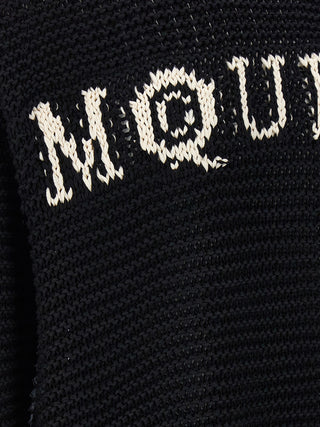 Alexander McQueen Bicolor Cotton Cardigan