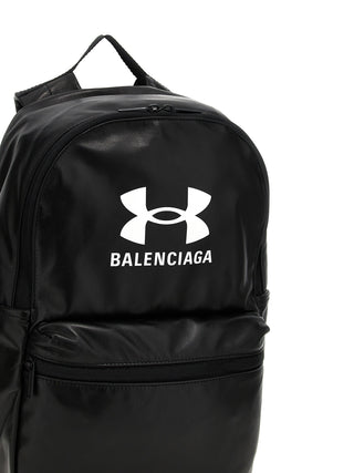 Balenciaga Bicolor Lamb Leather Backpack