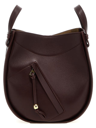 Loewe Bordeaux Calfskin Crossbody Bag
