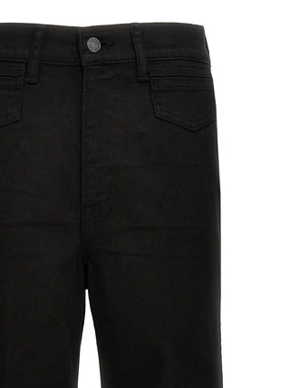 Tom Ford Black Cotton Flared Jeans