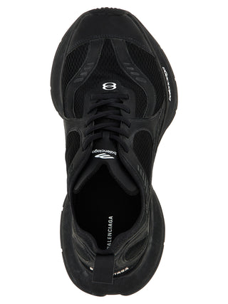 Balenciaga Black Polyester Athletic Sneakers