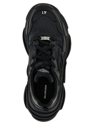Balenciaga Black Polyethylene Athletic Sneakers