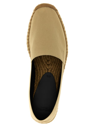 Saint Laurent Beige Cotton Espadrilles