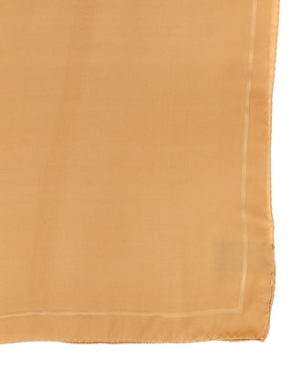 Saint Laurent Beige Silk Foulard